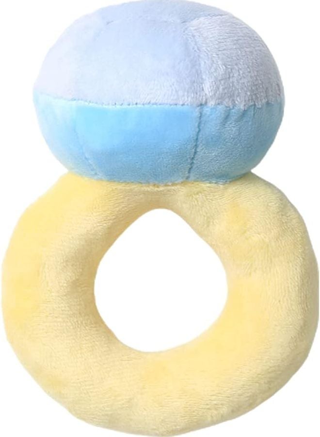 Squeaky Stuffed Engagement Ring Dog Chew Toy Soft Plush For Aggressive Chewers Color B 1 - Image 1